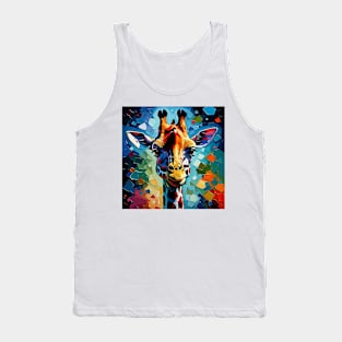 Colorful Giraffe 302 Tank Top